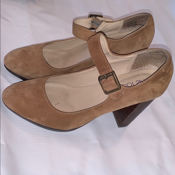 Brown Suede Heels - Picture 2 of 3